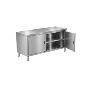 Cabinet With Middle Shelf & Doors